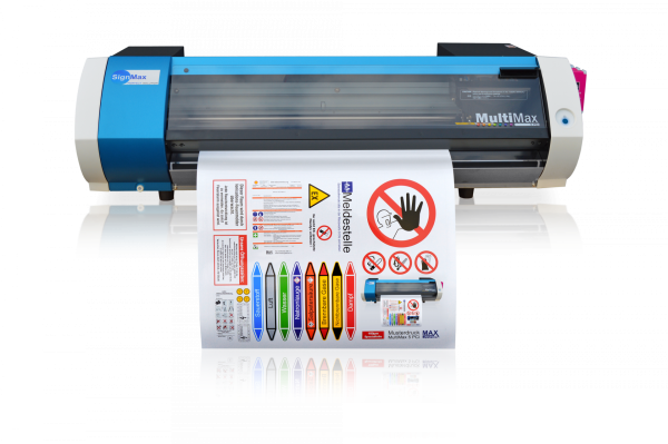 Sistema Etichettatura MultiMax 5PCi a Colori (SignMax v10 Stampa e Taglia)