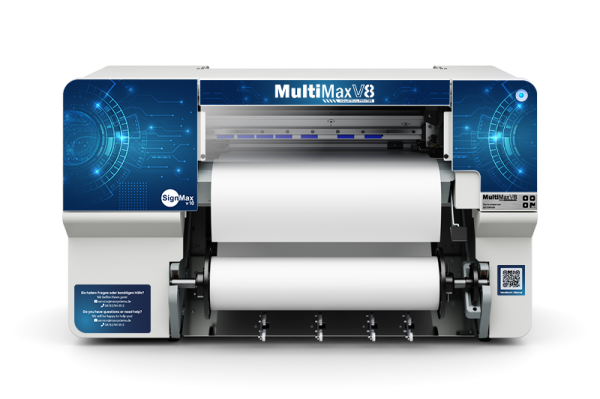 MultiMax V8 - Set completo comprende: software (SignMax v10) Inchiostri (CMYK)